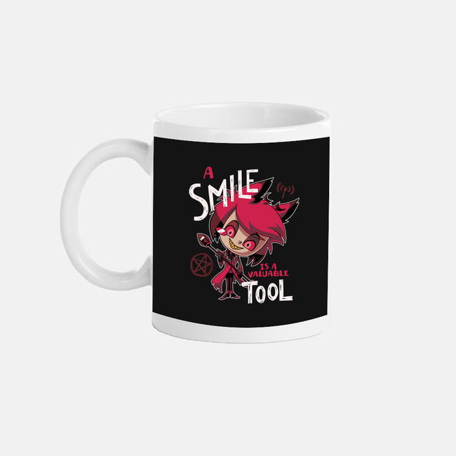 A Smile-None-Mug-Drinkware-Geekydog