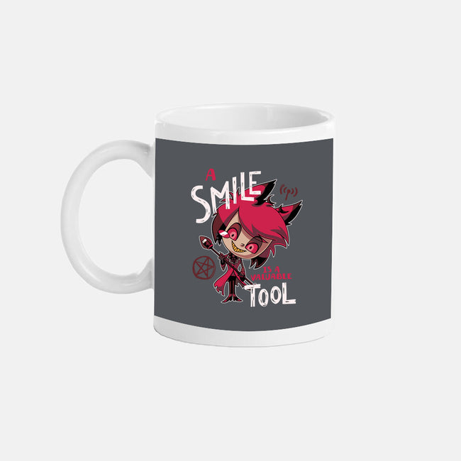A Smile-None-Mug-Drinkware-Geekydog