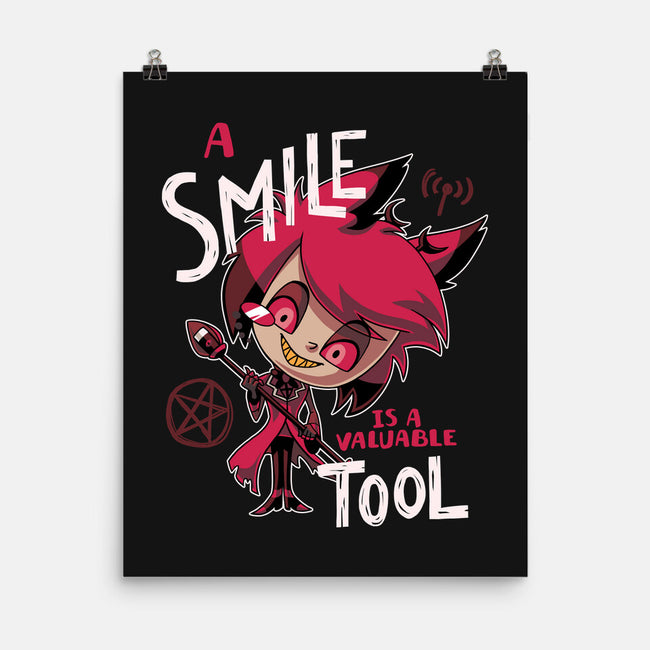 A Smile-None-Matte-Poster-Geekydog