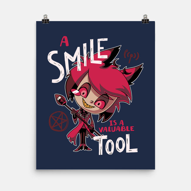A Smile-None-Matte-Poster-Geekydog