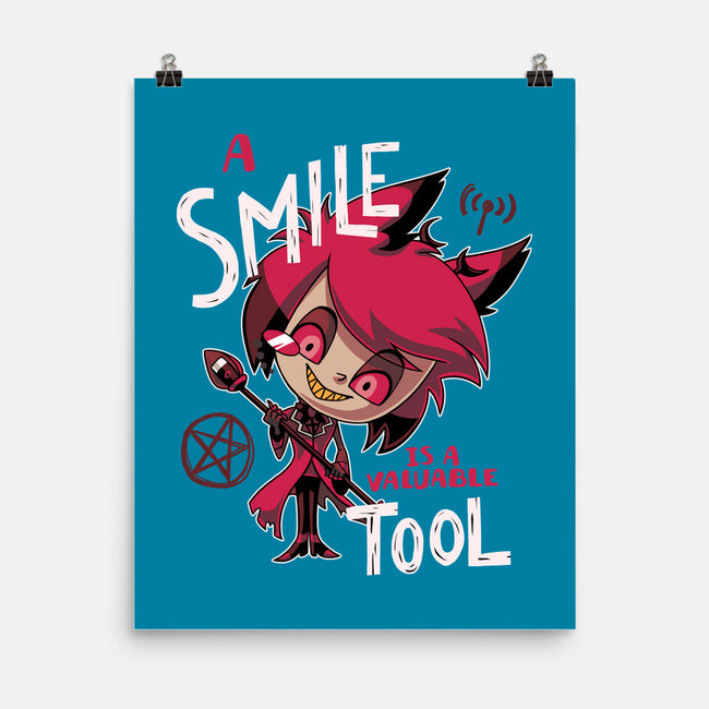 A Smile-None-Matte-Poster-Geekydog