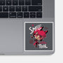 A Smile-None-Glossy-Sticker-Geekydog