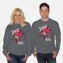 A Smile-Unisex-Crew Neck-Sweatshirt-Geekydog