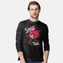 A Smile-Mens-Long Sleeved-Tee-Geekydog