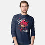 A Smile-Mens-Long Sleeved-Tee-Geekydog