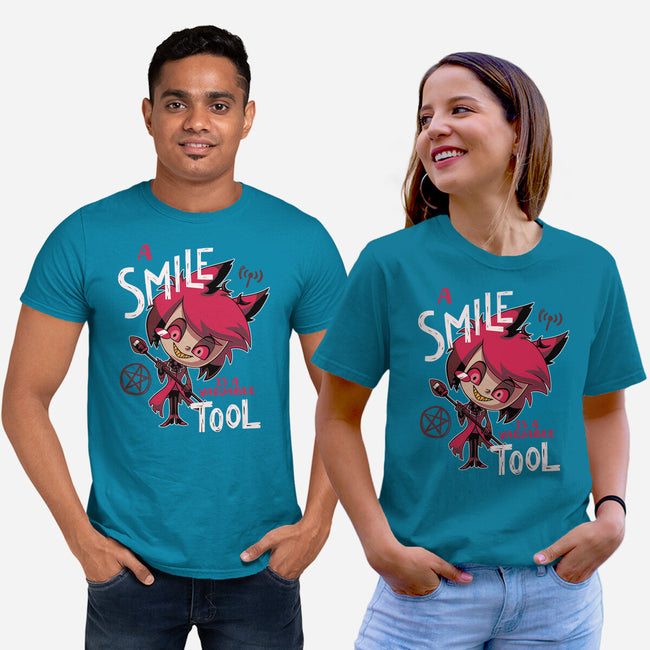 A Smile-Unisex-Basic-Tee-Geekydog