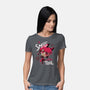 A Smile-Womens-Basic-Tee-Geekydog