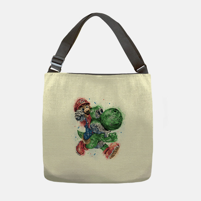 Heroes Of The Kingdom-None-Adjustable Tote-Bag-glitchygorilla
