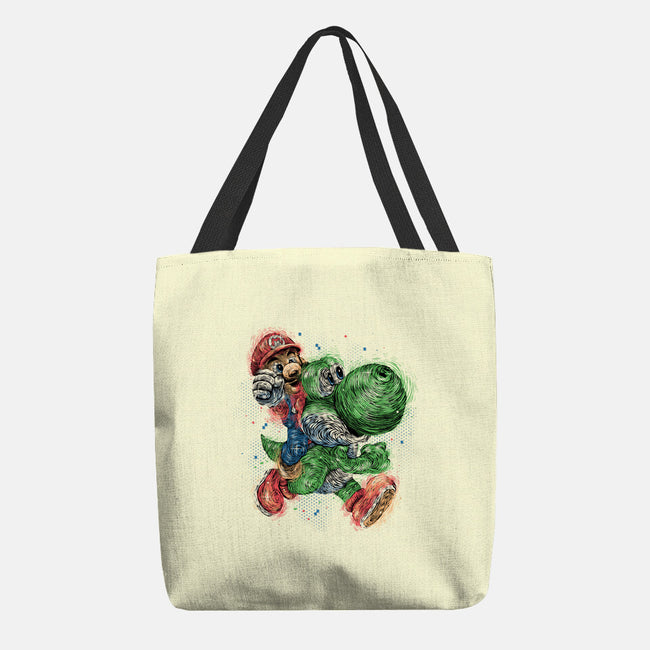 Heroes Of The Kingdom-None-Basic Tote-Bag-glitchygorilla