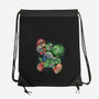 Heroes Of The Kingdom-None-Drawstring-Bag-glitchygorilla