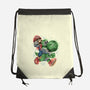 Heroes Of The Kingdom-None-Drawstring-Bag-glitchygorilla