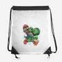 Heroes Of The Kingdom-None-Drawstring-Bag-glitchygorilla