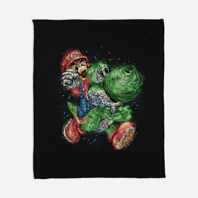 Heroes Of The Kingdom-None-Fleece-Blanket-glitchygorilla