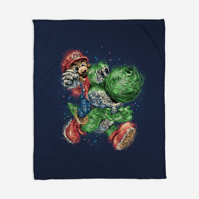 Heroes Of The Kingdom-None-Fleece-Blanket-glitchygorilla