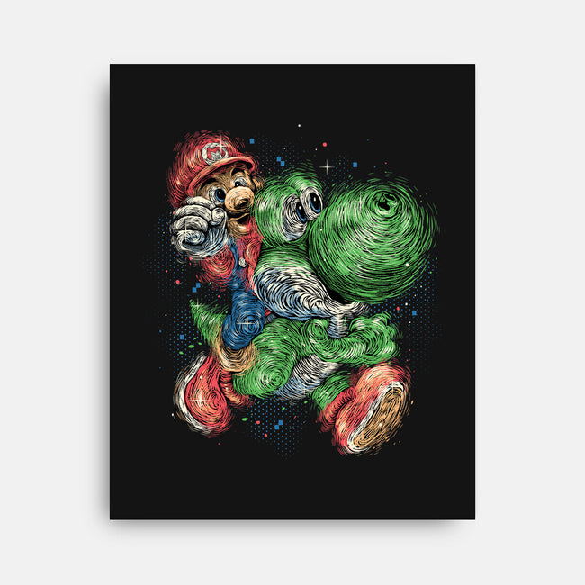 Heroes Of The Kingdom-None-Stretched-Canvas-glitchygorilla