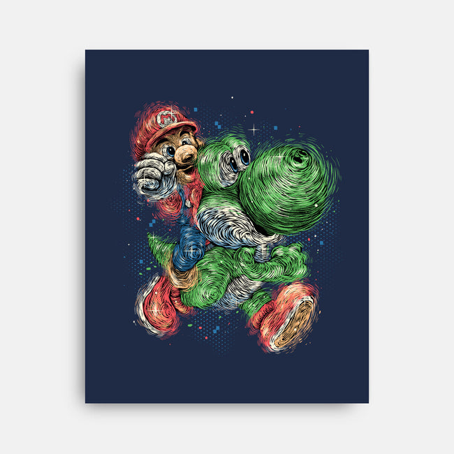 Heroes Of The Kingdom-None-Stretched-Canvas-glitchygorilla