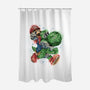 Heroes Of The Kingdom-None-Polyester-Shower Curtain-glitchygorilla