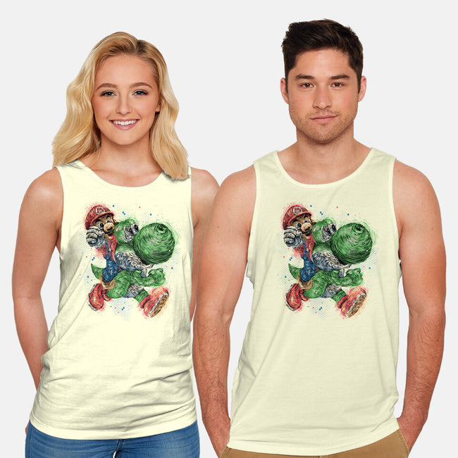 Heroes Of The Kingdom-Unisex-Basic-Tank-glitchygorilla