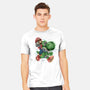 Heroes Of The Kingdom-Mens-Heavyweight-Tee-glitchygorilla
