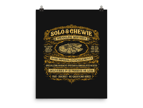 Solo And Chewie Smuggling Services