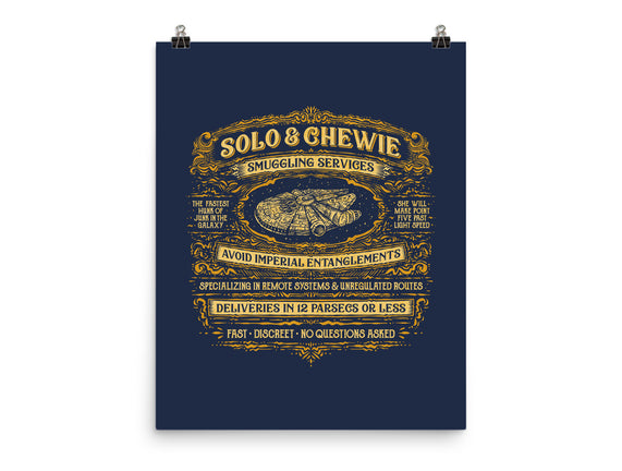 Solo And Chewie Smuggling Services