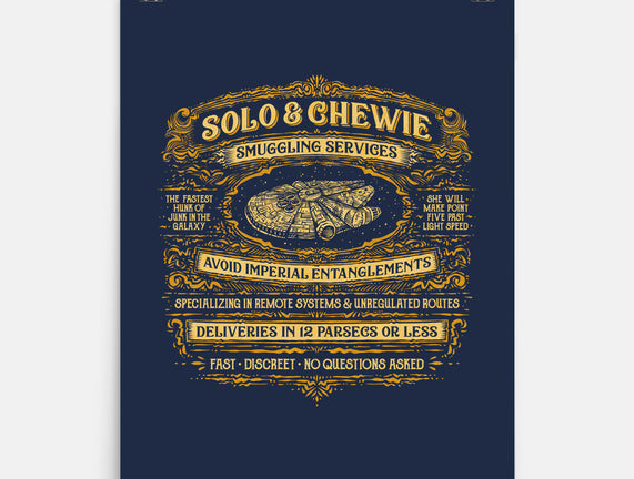 Solo And Chewie Smuggling Services