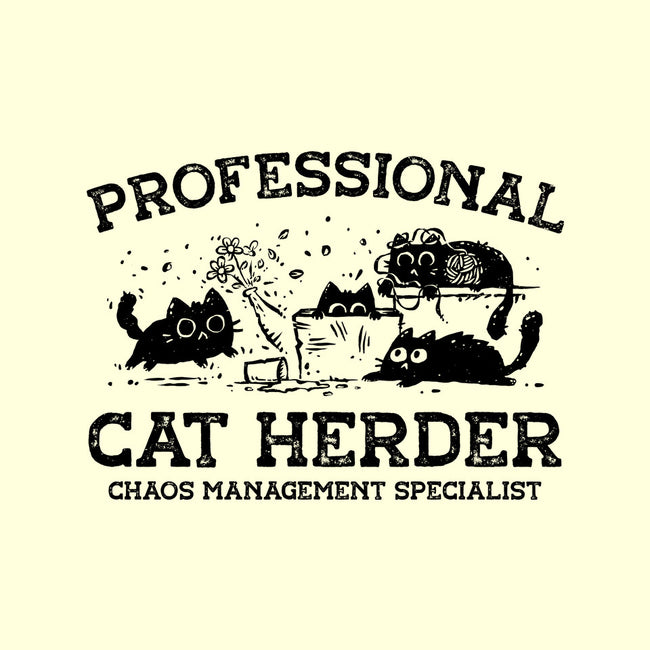 Professional Cat Herder-None-Drawstring-Bag-kg07