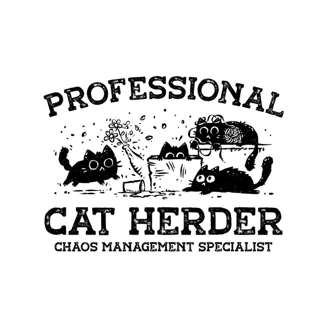 Professional Cat Herder-Youth-Pullover-Sweatshirt-kg07