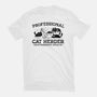 Professional Cat Herder-Mens-Basic-Tee-kg07
