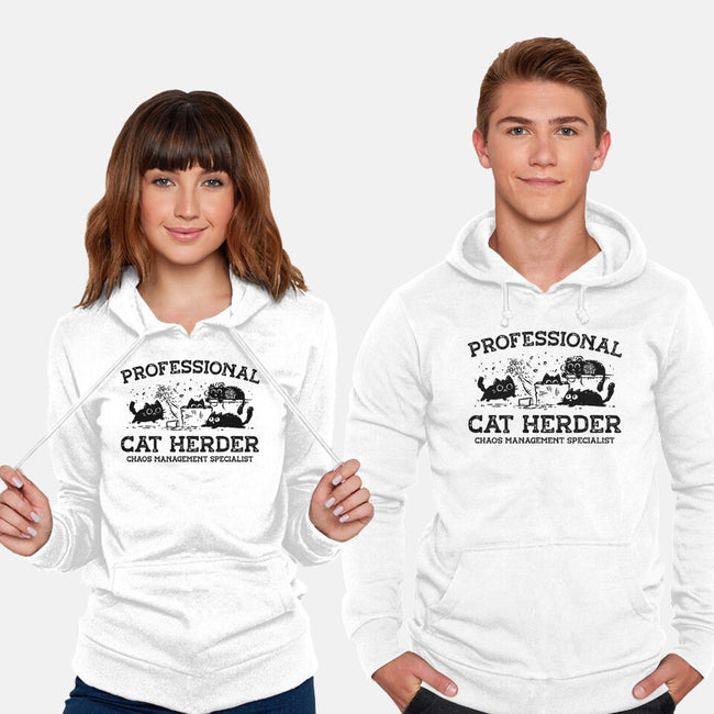 Professional Cat Herder-Unisex-Pullover-Sweatshirt-kg07