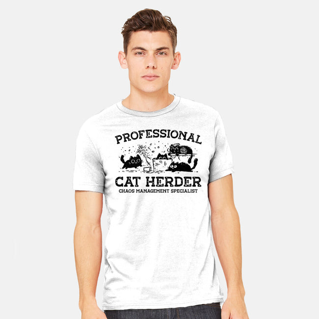 Professional Cat Herder-Mens-Heavyweight-Tee-kg07