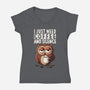 Need Coffee-Womens-V-Neck-Tee-ducfrench