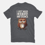 Need Coffee-Womens-Fitted-Tee-ducfrench