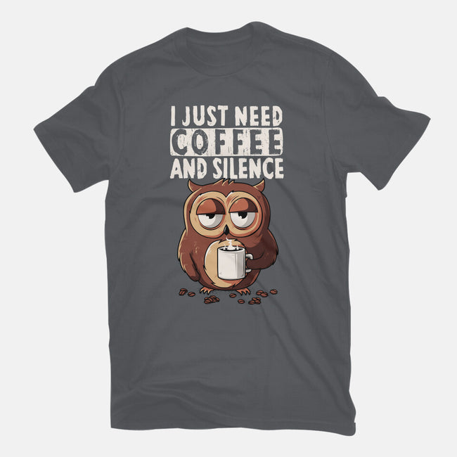 Need Coffee-Mens-Basic-Tee-ducfrench