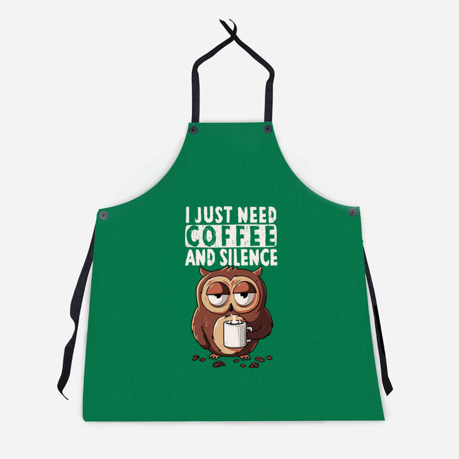 Need Coffee-Unisex-Kitchen-Apron-ducfrench