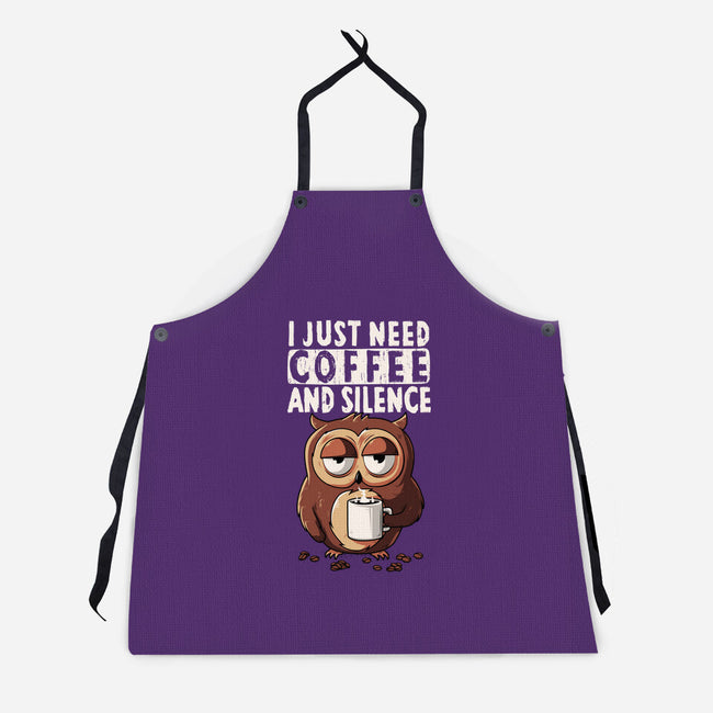 Need Coffee-Unisex-Kitchen-Apron-ducfrench