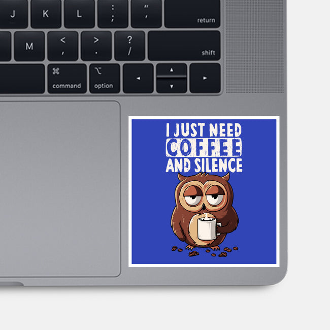 Need Coffee-None-Glossy-Sticker-ducfrench