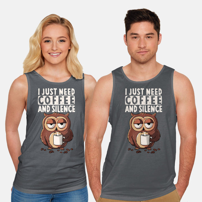 Need Coffee-Unisex-Basic-Tank-ducfrench