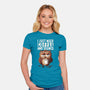 Need Coffee-Womens-Fitted-Tee-ducfrench