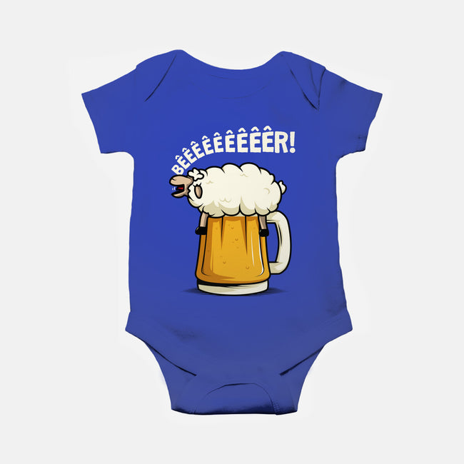 Singing Sheep-Baby-Basic-Onesie-ducfrench