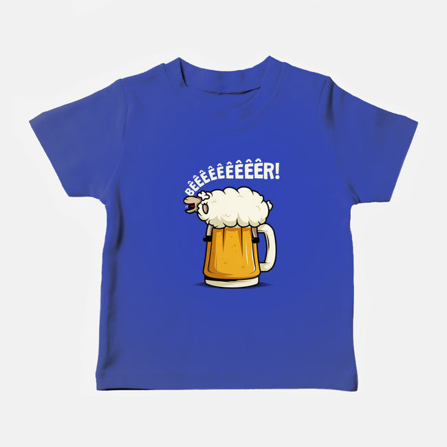 Singing Sheep-Baby-Basic-Tee-ducfrench