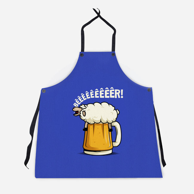 Singing Sheep-Unisex-Kitchen-Apron-ducfrench