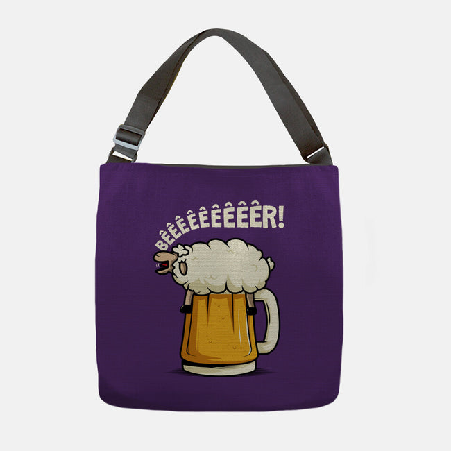 Singing Sheep-None-Adjustable Tote-Bag-ducfrench