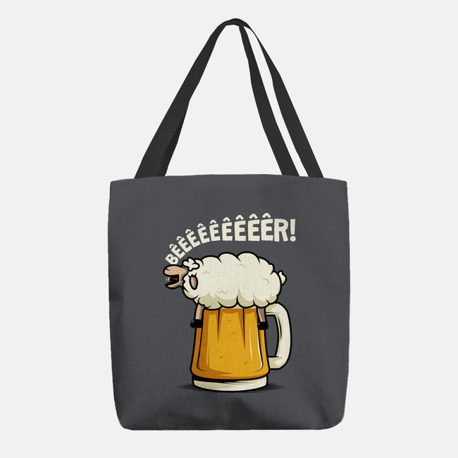 Singing Sheep-None-Basic Tote-Bag-ducfrench