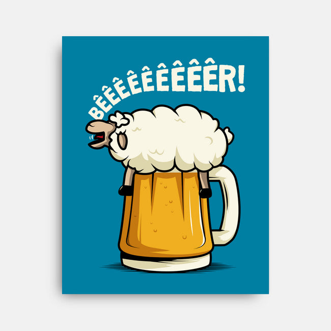 Singing Sheep-None-Stretched-Canvas-ducfrench