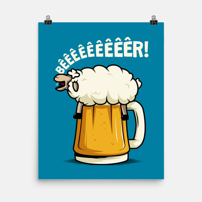 Singing Sheep-None-Matte-Poster-ducfrench