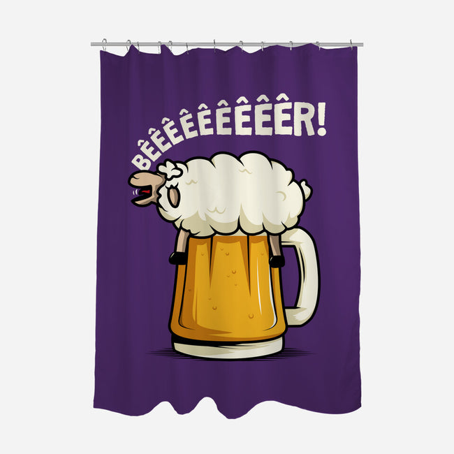 Singing Sheep-None-Polyester-Shower Curtain-ducfrench