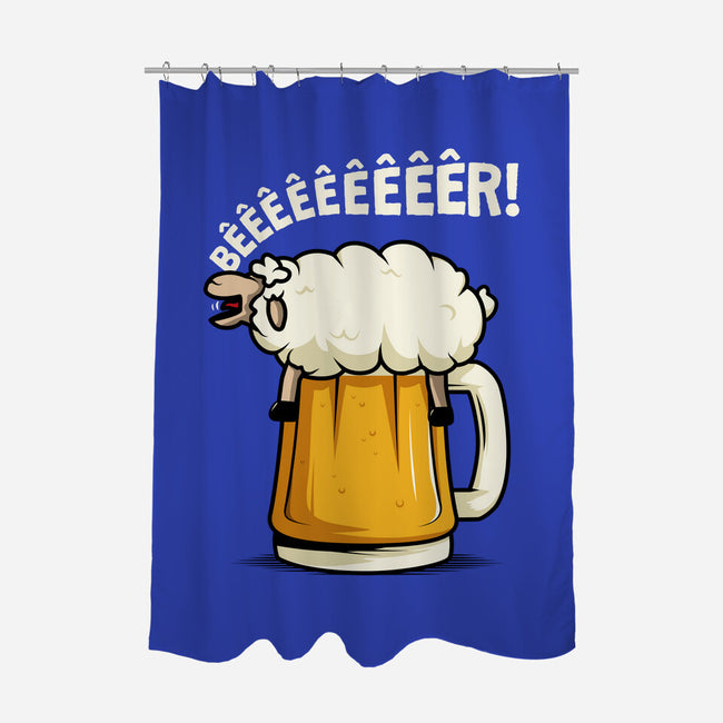 Singing Sheep-None-Polyester-Shower Curtain-ducfrench