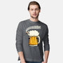 Singing Sheep-Mens-Long Sleeved-Tee-ducfrench