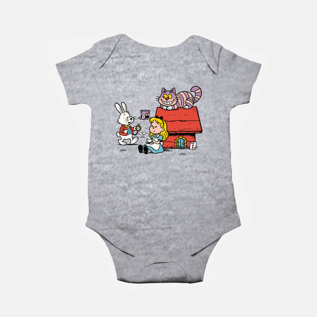 Wonderful Alice-Baby-Basic-Onesie-ducfrench